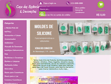 Tablet Screenshot of essenciasedecoracoes.com.br